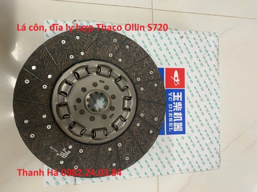 C350T0000G213	Lá côn, đĩa ly hợp    YUCHAI  xe Thaco OLLINS720