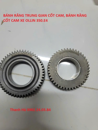 E049305000088	 E049305000089    BÁNH RĂNG TRUNG GIAN CỐT CAM, BÁNH RĂNG CỐT CAM	OLLIN 350.E4