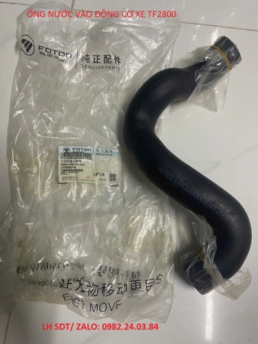 L013000001041	ỐNG NƯỚC VÀO ĐỘNG CƠ, ỐNG NƯỚC KÉT NƯỚC TRÊN       THACO-TF2800