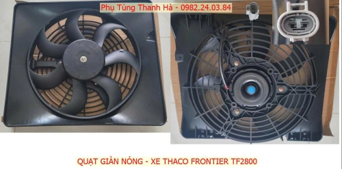 L081202000XA0     QUẠT GIÀN NÓNG, KÉT GIÀN NÓNG, CỤM QUẠT GIÀN NÓNG ĐIỀU HOÀ XE THACO TF2800